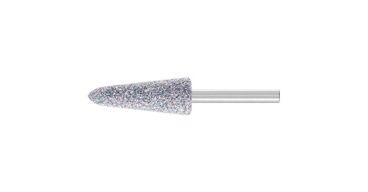 1001427232 CAST mounted point taper diameter 16x45 mm shank 6 mm A46 for gray cast iron