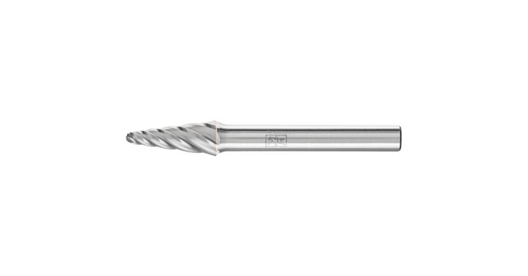 1001437513 carbide burr ALU round bend KEL diameter 08x20mm shank 6mm