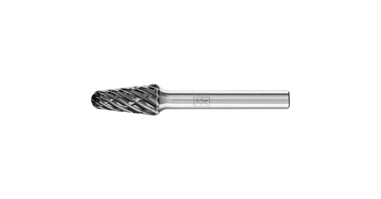 1001440791 carbide burr STEEL round bend KEL diameter 10x20mm shank 6 mm
