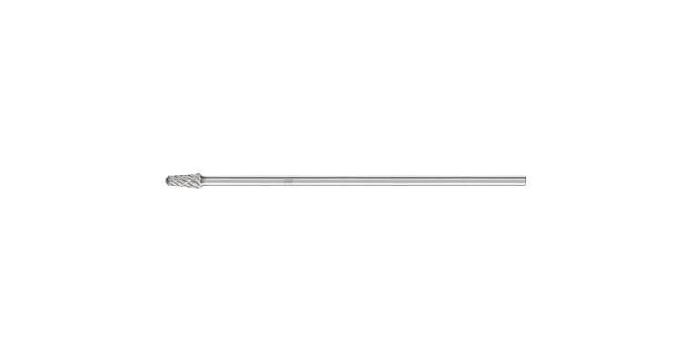 1001438007 carbide burr STEEL round bend KEL diameter 10x20mm shank 6x150