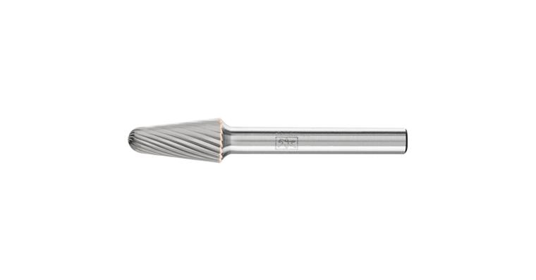 1001426252 carbide burr round bend KEL diameter 10x20mm shank 6 mm Z3