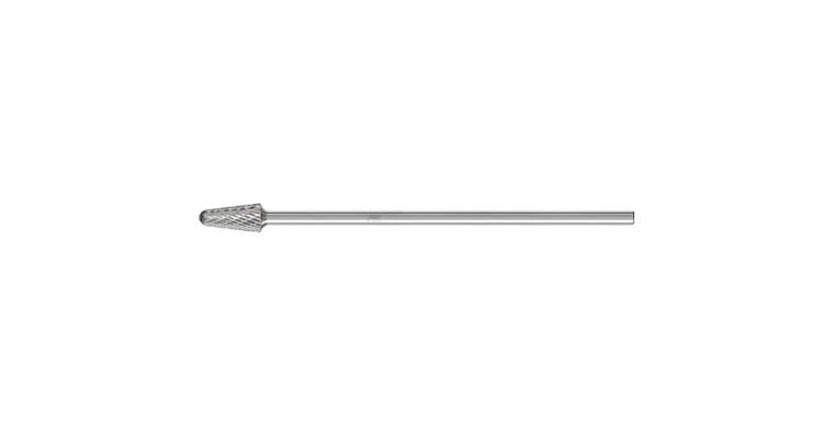 1001437861 carbide burr TOUGH round bend KEL diameter 12x25mm, 6x150mm