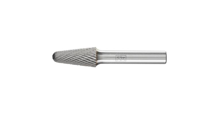 1001426258 carbide burr round bend KEL diameter 12x25 mm shank 8 mm Z3P