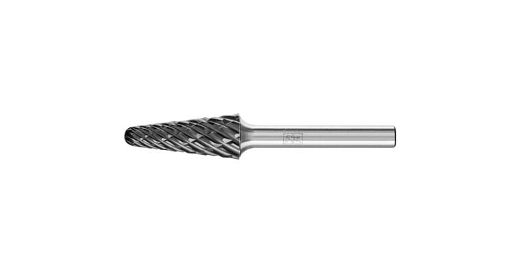 1001440795 carbide burr STEEL round bend KEL diameter 12x30mm shank 6 mm