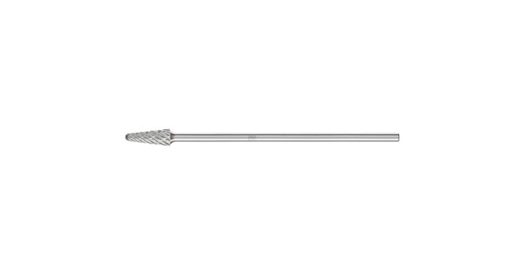1001438010 carbide burr STEEL round bend KEL diameter 12x30mm shank 6x150