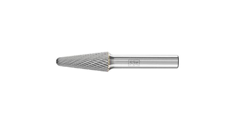 1001426263 carbide burr round bend KEL diameter 12x30mm shank 8 mm Z3P