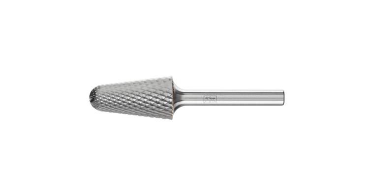 1001426269 carbide burr round bend KEL diameter 16x30mm shank 6 mm Z4