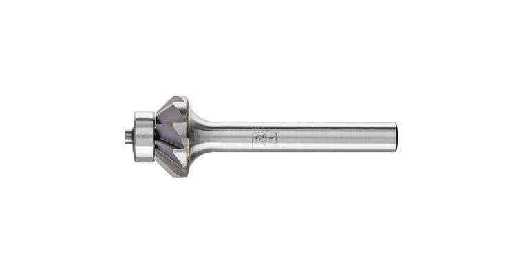 1001437492 carbide burr EDGE taper countersink KSK 45 degrees diameter 16x03 mm, 6 mm