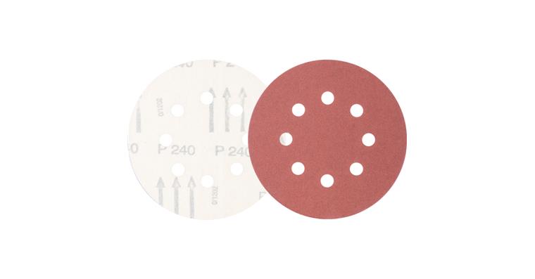 1001434402 Universal corundum velcro disk KSS diameter 125 A320 8 suction holes