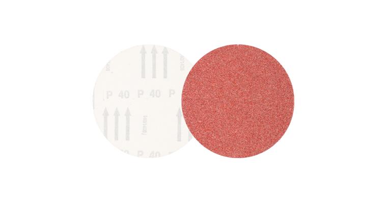 1001434895 Universal corundum velcro disc KSS diameter 125 A40 without suction holes