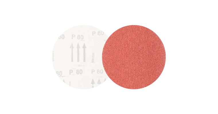 1001434415 Universal corundum velcro disc KSS diameter 125 A80 without suction holes