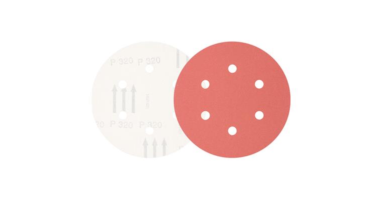 1001434412 Universal corundum velcro disk KSS diameter 150 A320 6 suction holes