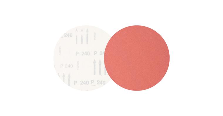 1001434905 universal corundum velcro disc KSS diameter 150 A240 without suction holes