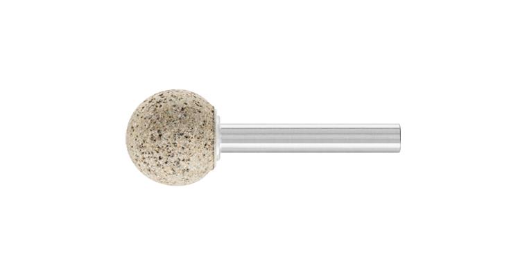 1001427153 INOX EDGE mounted point ball diameter 20x20mm shank 6mm A30 stainless steel