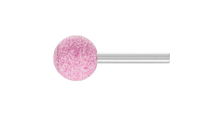 1001435292 STEEL mounted point ball diameter 25x25 mm shank 6 mm A60 for steel