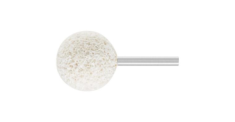 1001437552 RUBBER mounted point ball diameter 40x40mm shank 6 mm AH2 for rubber