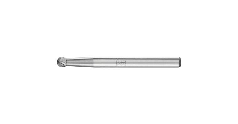 1044259101 carbide burr ball nose KUD diameter 03x02 mm shank 3 mm Z5