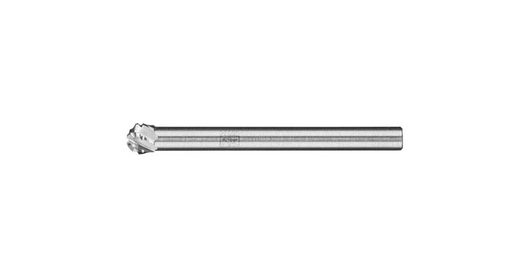 1001438031 carbide burr ball nose KUD diameter 04x03 mm shank 3 mm TITANIUM