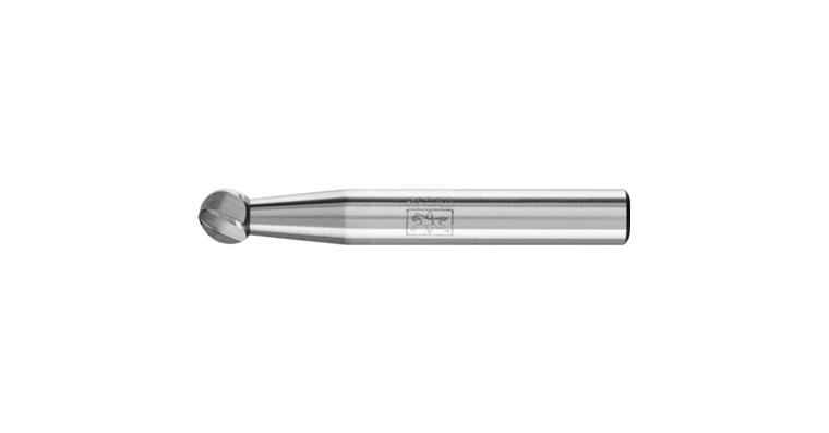 1001437950 carbide burr ALU ball KUD diameter 06x05mm shank 6mm for aluminum