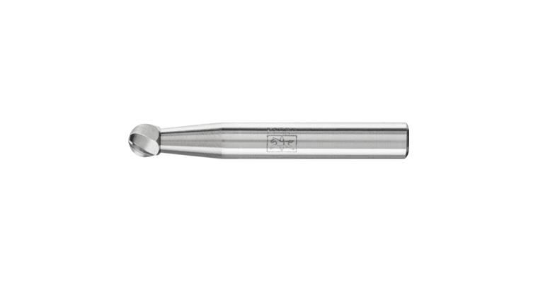 1001426143 carbide burr ball nose KUD diameter 06x05 mm shank 6 mm Z1