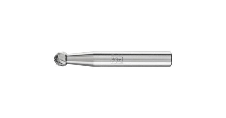 1044258105 carbide burr ball nose KUD diameter 06x05 mm shank 6 mm Z4 fine
