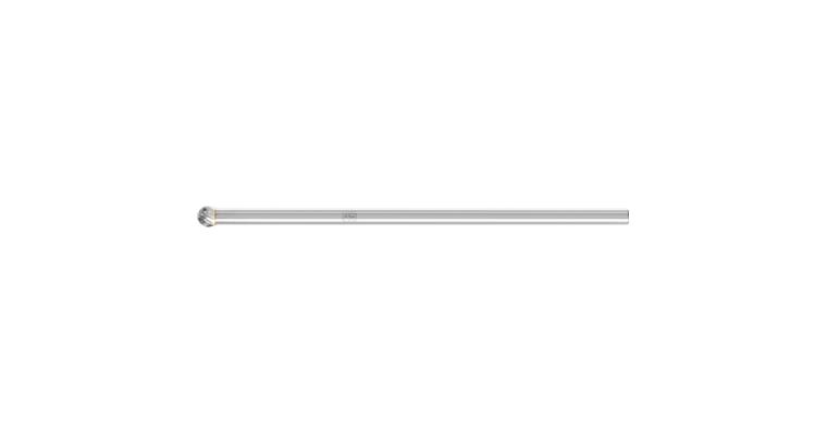 1001434989 carbide burr ball nose KUD diameter 08x07mm shank 6x150mm Z3P