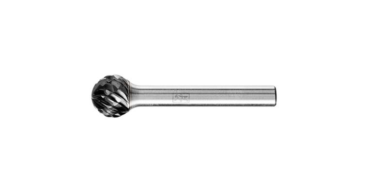 1001440735 carbide burr ALLROUND ball end mill KUD diameter 12x10 mm shank 6 mm