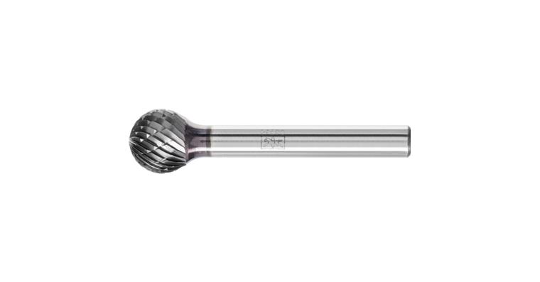 1001436953 carbide burr ball nose KUD diameter 12x10mm shank 6mm Z3P HICOAT