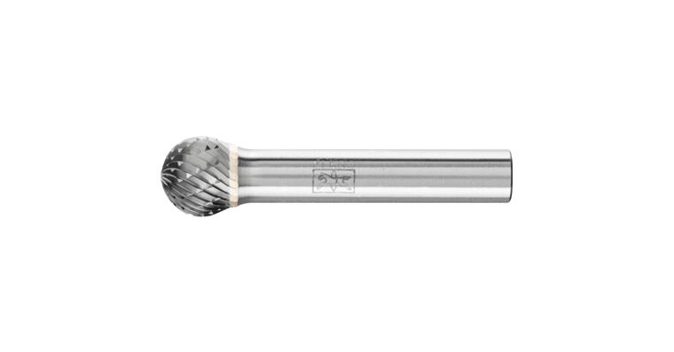 1001426161 carbide burr ball nose KUD diameter 12x10mm shank 8 mm Z3P