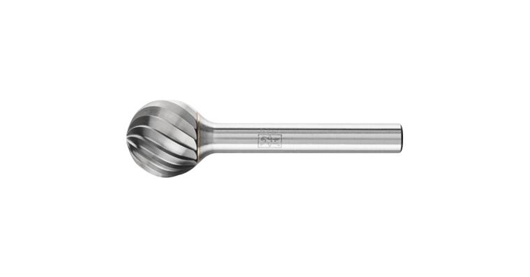 1001426166 Carbide burr ball KUD diameter 16x14 mm shank 6 mm Z1
