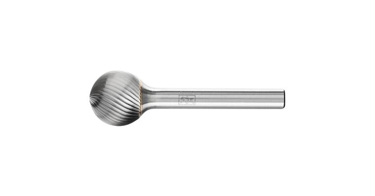 1001437960 carbide burr ball nose KUD diameter 16x14 mm shank 6 mm Z5