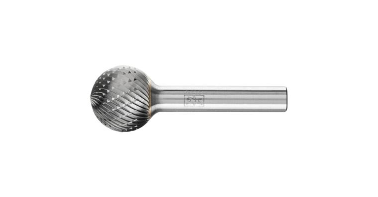 1001426173 carbide burr ball nose KUD diameter 20x18 mm shank 8 mm Z3P