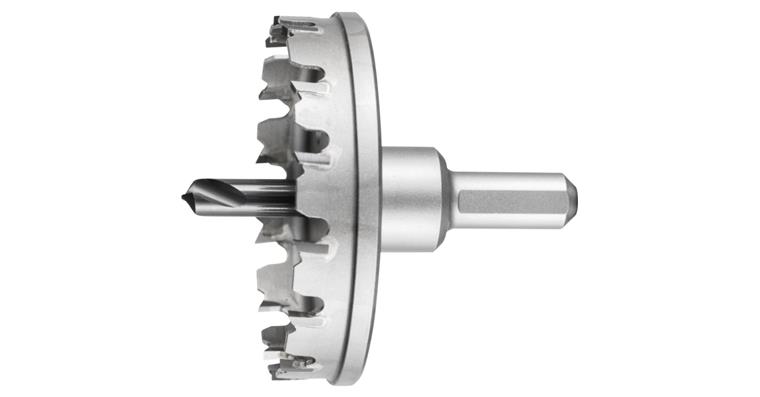 1001426632 carbide hole cutter Hole saw 75x8 mm shank 12 mm cutting depth 4 mm