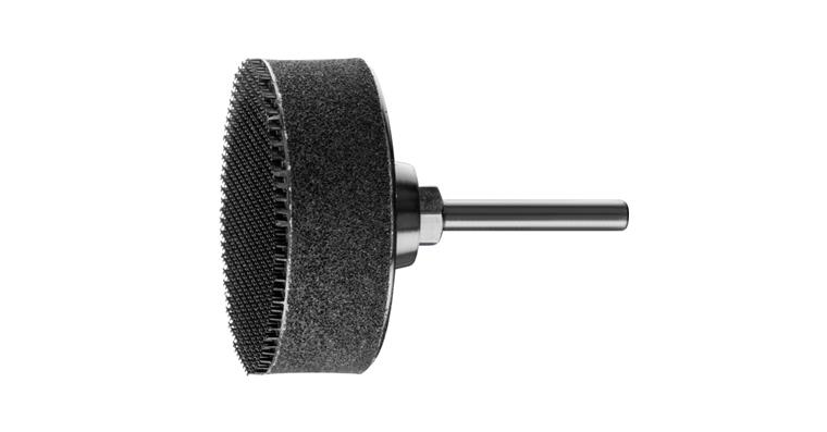 1043193103 POLINOX Holder for non-woven marbling discs Velcro 60 mm shaft 6 mm