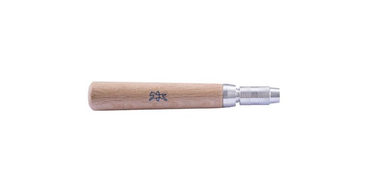 1001435636 needle file holder type NFH 212 quick-release handle made of wood 92 mm 10 pieces
