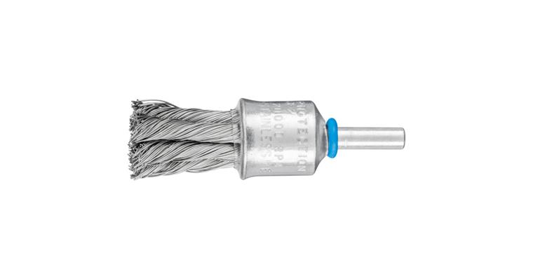 1001434121 POS brush with plastic protection knotted PBG 19 mm shaft 6 mm 10