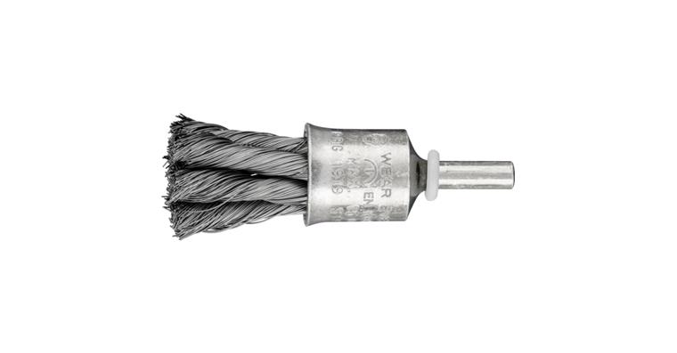 1001437380 brush knotted PBG diameter 19 mm shaft 6 mm steel wire 0.25 mm