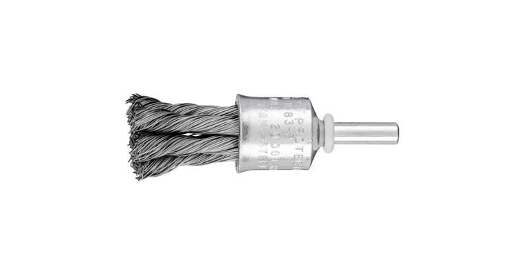 1001434119 POS brush knotted PBG diameter 19mm shaft 6mm wire 0.35mm 10