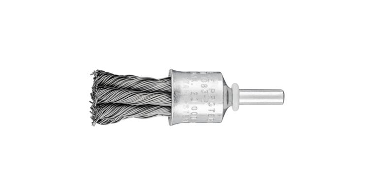 1001437207 POS brush knotted PBG diameter 19 mm shaft 6 steel wire 0.50