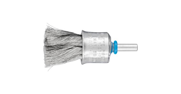 1001437382 paintbrush with plastic protection knotted PBG diameter 23mm wire 0.15