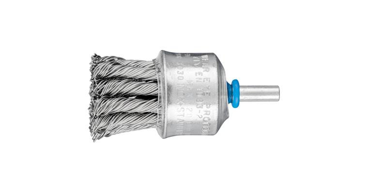 1001434072 paintbrush with plastic protection knotted PBG diameter 30mm wire 0.60