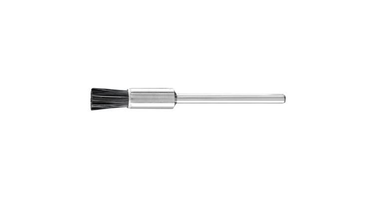 1001440080 miniature brush PBU 5 mm shaft 2.34 mm black pig bristle