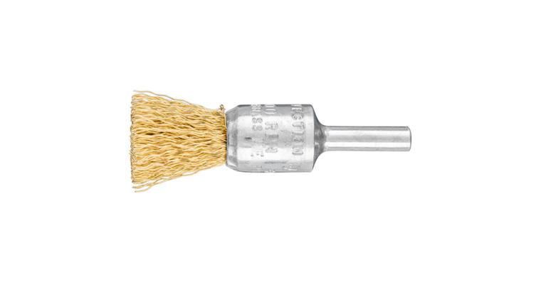 1047252109 Paintbrush unknotted PBU diameter 15mm shaft 6mm brass wire 0.30