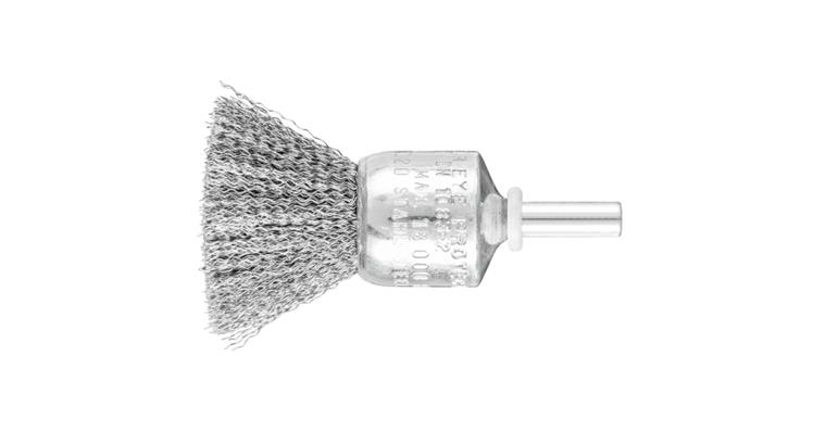1047250111 paintbrush unknotted PBU diameter 20mm shaft 6mm steel wire 0.20mm