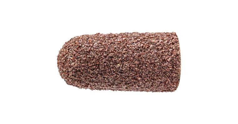 1043491402 POLICAP abrasive cap PC round cone shape corundum diameter 11x25 mm A60