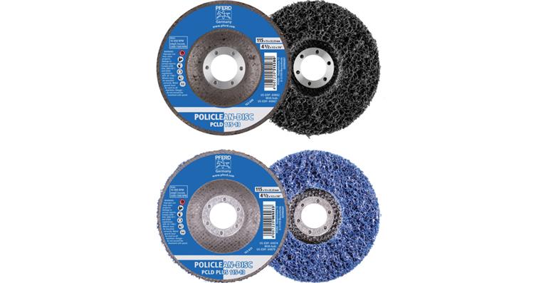 1001438956 POLICLEAN PLUS PCLD cleaning fleece diameter 125x13mm bore 22.3mm 5