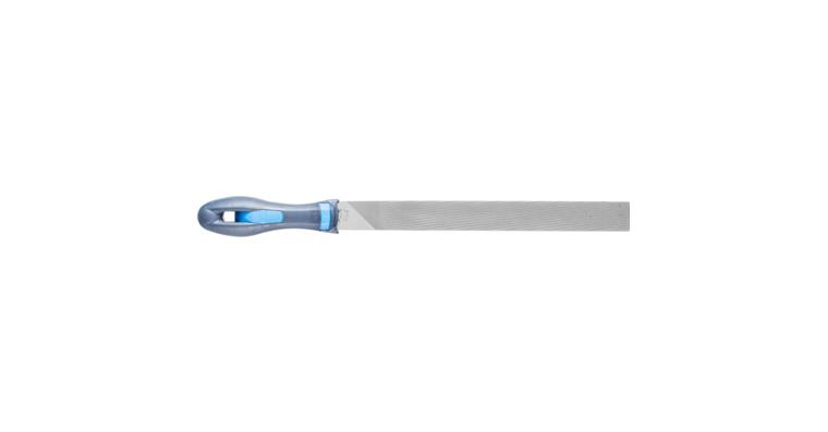 1041624102 PLUS file with handle flat blunt 250mm special cut reduces clogging