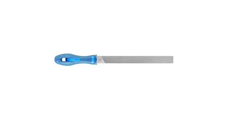 1001433862 mill saw file with handle straight/round edge flat butt 200mm cut 2