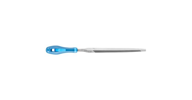 1001433869 saw file with handle triangular normal 125 mm cut 2 universal for sharpening