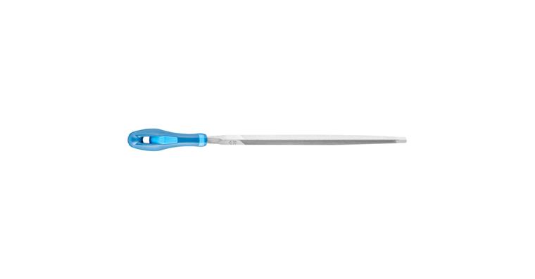 1001433872 saw file with handle triangular narrow 150mm cut 2 universal for sharpening